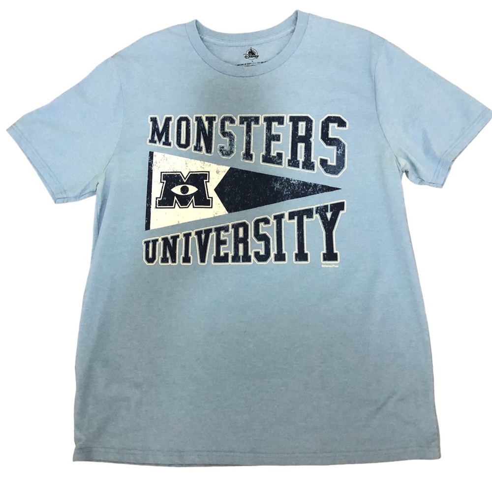 Disney Men’s Light Blue Monster University T-Shirt